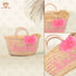 Personalized Large Bride Beach Bag, Custom Bridesmaid Tote